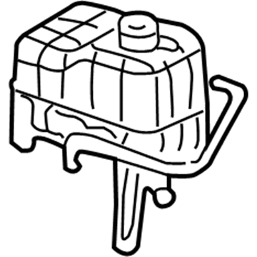 Chevy Silverado 1500 Classic Coolant Reservoir - 15215515