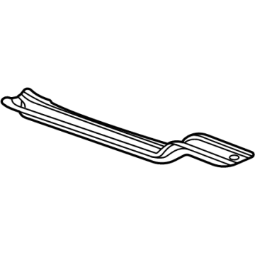 GM 60003756 Bar, Floor Pan 60003756 GM Bar, Floor Pan Illustration 1 of 1