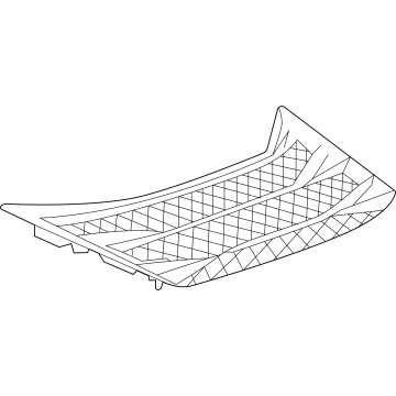 GM 84830963 Vent 84830963 GM Vent Illustration 1 of 1