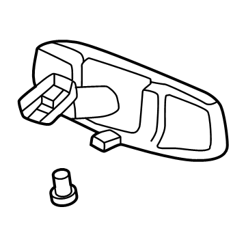 Chevy 13558190 Mirror Inside