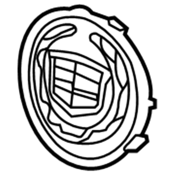 Cadillac 23182045 Emblem