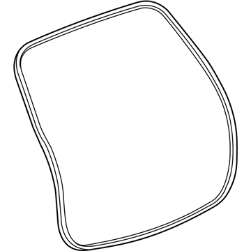 Chevy Equinox Weather Strip - 23495336