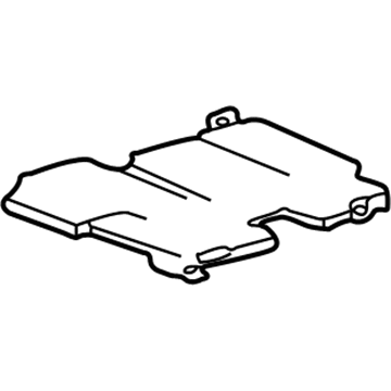 GM 10416851 Sound Absorber, Driver Side 10416851 GM Sound Absorber, Driver Side Illustration 1 of 1