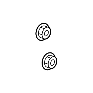 Chevy 11546368 Shackle Nut