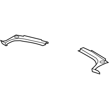 GM 92172620 Extension Panel 92172620 GM Extension Panel Illustration 1 of 1