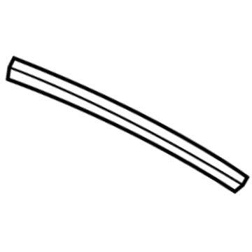GM 25859682 Run Weatherstrip 25859682 GM Run Weatherstrip Illustration 1 of 1
