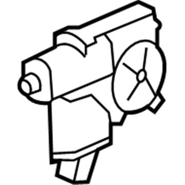 GM 22836739 Window Motor, Rear Passenger Side 22836739 GM Window Motor, Rear Passenger Side Illustration 1 of 1