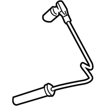GM 19351588 Plug Wire 19351588 GM Plug Wire Illustration 1 of 1