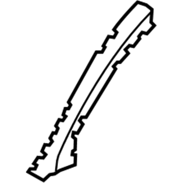 Saturn 96474347 Windshield Pillar Reinforcement