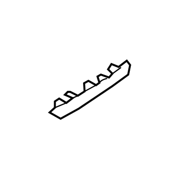 39123505 GM Reflector, Rear Driver Side Illustration 1 of 1