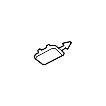 13489237 GM Tow Eye Cap Illustration 1 of 1