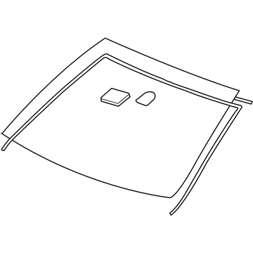Cadillac CTS Windshield - 23339091