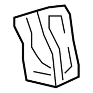 GM 12476437 Rear Hanger 12476437 GM Rear Hanger Illustration 1 of 1