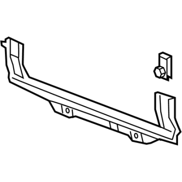 GM 84603331 License Bracket 84603331 GM License Bracket Illustration 1 of 1