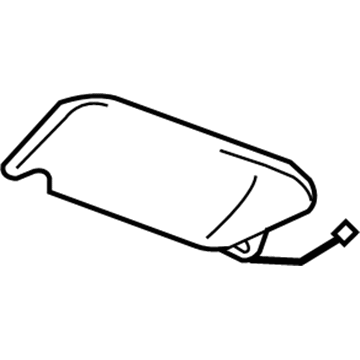 GM 88952125 Seat Cover, Blue; Gray 88952125 GM Seat Cover, Blue; Gray Illustration 1 of 1