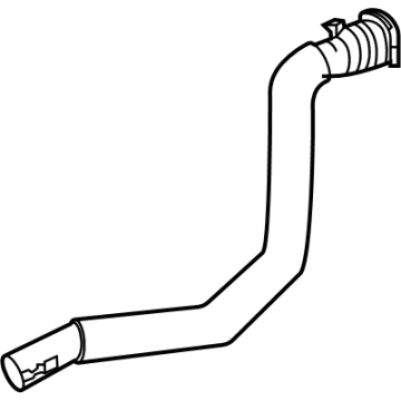 Chevy 42747421 Heater Hose