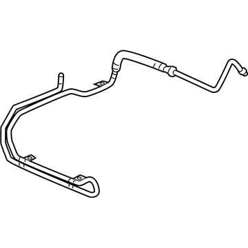 GM 15283101 Power Steering Cooler 15283101 GM Power Steering Cooler Illustration 1 of 1
