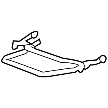 GM 84725698 Adjust Lever, Rear 84725698 GM Adjust Lever, Rear Illustration 1 of 1