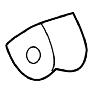 GM 22761218 Stabilizer Bar Bushing, Rear 22761218 GM Stabilizer Bar Bushing, Rear Illustration 1 of 1