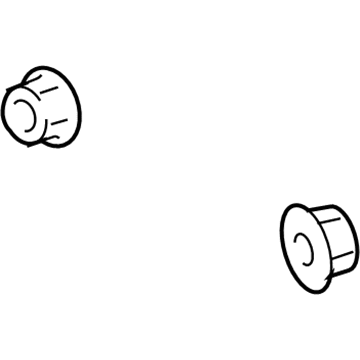 Chevy 11517996 Shock Nut