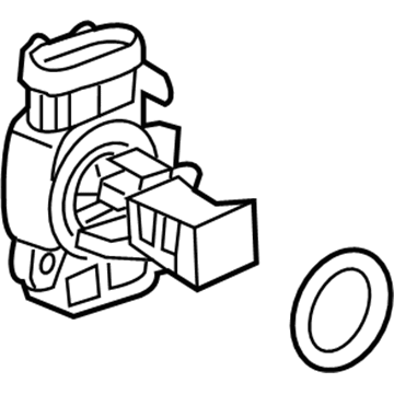 Chevy Silverado 2500 HD Mass Air Flow Sensor - 23256991