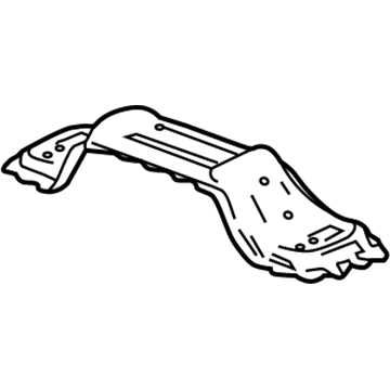 GM 20939837 Seat Reinforcement 20939837 GM Seat Reinforcement Illustration 1 of 1