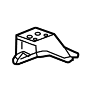 GM 20985707 Seat Reinforcement, Rear Passenger Side 20985707 GM Seat Reinforcement, Rear Passenger Side Illustration 1 of 1