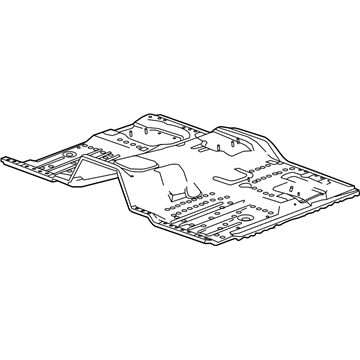 Chevy 23211315 Front Floor Pan