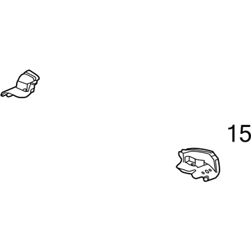 GM 22815399 Center Crossmember Outer Support, Passenger Side 22815399 GM Center Crossmember Outer Support, Passenger Side Illustration 1 of 1