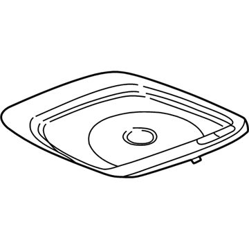 GM 25697653 Spare Cover 25697653 GM Spare Cover Illustration 1 of 1