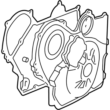 Saturn 24435052 Timing Cover Gasket