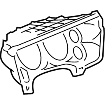Chevy 25905508 Cluster Bezel