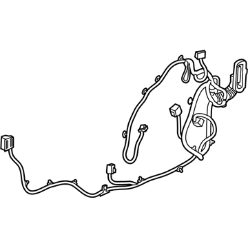 39009403 GM Harness, Front Driver Side Illustration 1 of 1