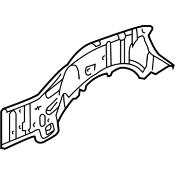 23124788 GM Outer Rail, Front Driver Side Illustration 1 of 1