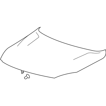Chevy Malibu Limited Hood - 23485035