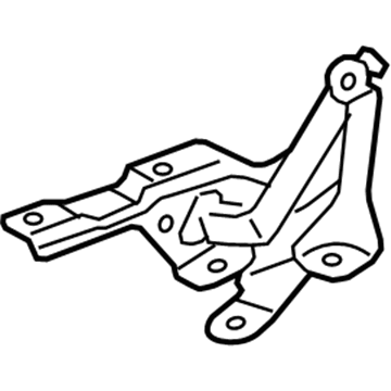 GM 22986409 Hinge, Driver Side 22986409 GM Hinge, Driver Side Illustration 1 of 1