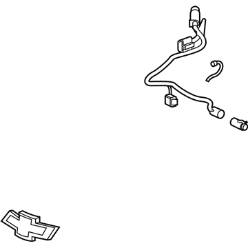 GM 84602069 Emblem Kit 84602069 GM Emblem Kit Illustration 1 of 1