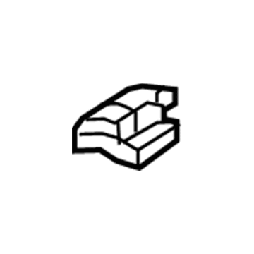 GM 92138828 Belt Weatherstrip Clip 92138828 GM Belt Weatherstrip Clip Illustration 1 of 1