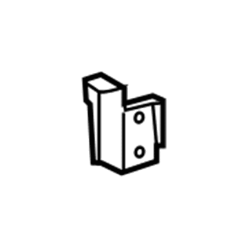 22817972 GM Rear Bracket, Passenger Side Illustration 1 of 1
