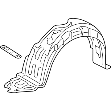 Pontiac Vibe Fender Splash Shield - 88969696