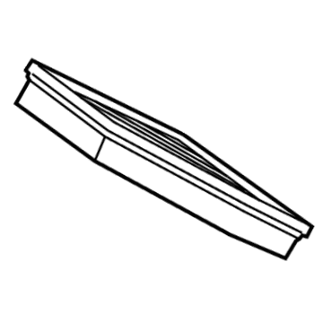 GM 23323508 Air Filter 23323508 GM Air Filter Illustration 1 of 1
