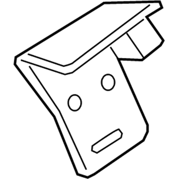 23271831 GM Receiver Mount Bracket Illustration 1 of 1