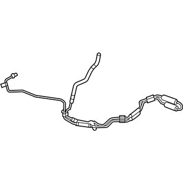 Saturn Power Steering Hose - 25955019