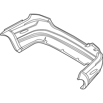 Chevy Aveo Bumper Cover - 96543143
