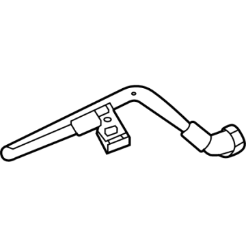 GM 12664186 PCV Tube 12664186 GM PCV Tube Illustration 1 of 1