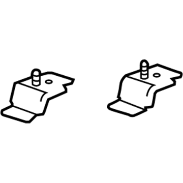 GM 10363753 Rear Floor Pan Lower Reinforcement 10363753 GM Rear Floor Pan Lower Reinforcement Illustration 1 of 1