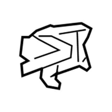 GM 10294090 Support Bracket, Passenger Side 10294090 GM Support Bracket, Passenger Side Illustration 1 of 1