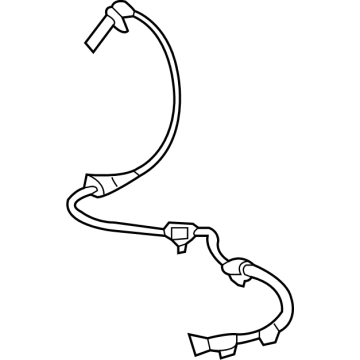 85039779 GM Sensor Assembly-Front Wheel Speed Illustration 1 of 1