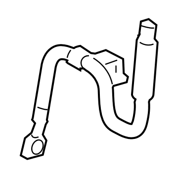 GM 26490375 Hose Assembly-Front Brake 26490375 GM Hose Assembly-Front Brake Illustration 1 of 1