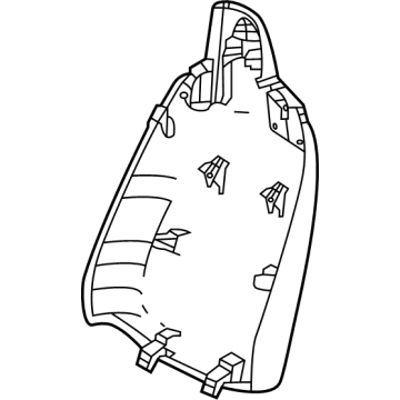 85532713 GM Seat Back Panel, Front Driver Side Illustration 1 of 1